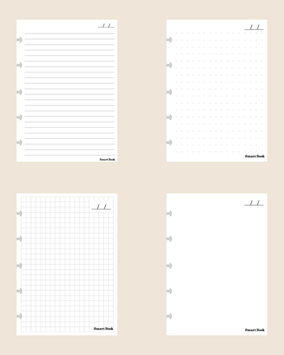 Repuesto Inteligente de Hojas A6 Vertical