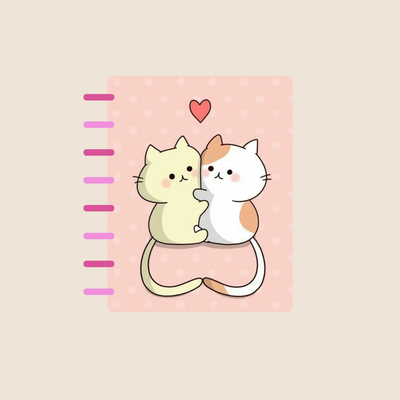 Cuaderno A5 Portada Gatitos 