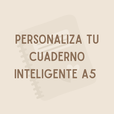 Personaliza tu Cuaderno Inteligente A5