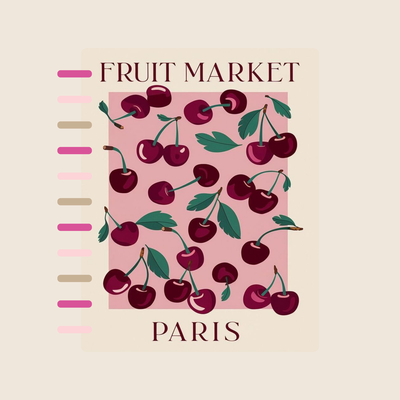 Cuaderno A4 Portada Fruit