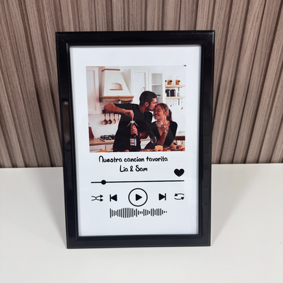 Cuadro Personalizado Nuestra Canción 