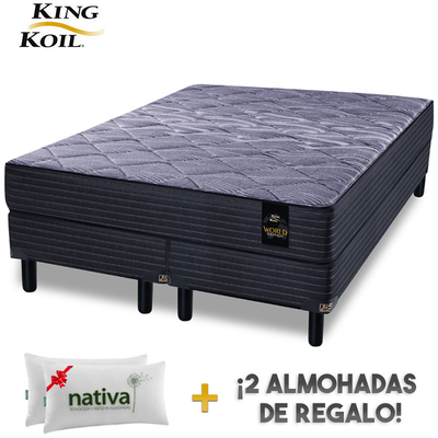 Conjunto King Koil Devon 1,80