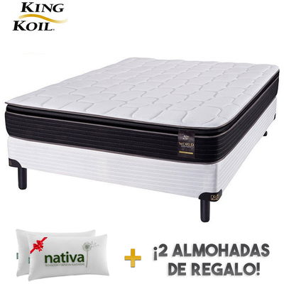 Conjunto King Koil Finesse 1,40