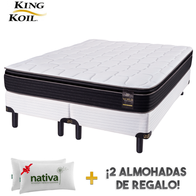 Conjunto King Koil Finesse 1,80