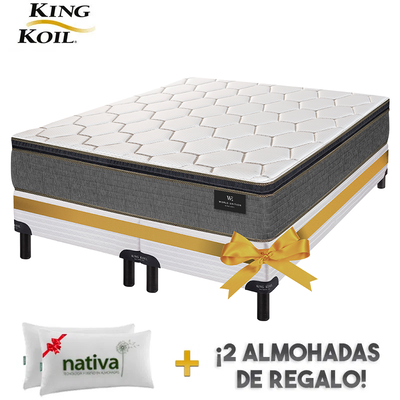 Conjunto King Koil Finesse 1,60 (Sommier de Regalo)