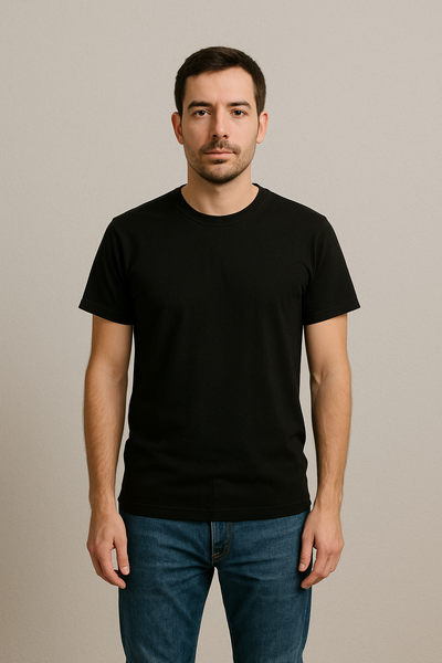 Remera Basica - Negro