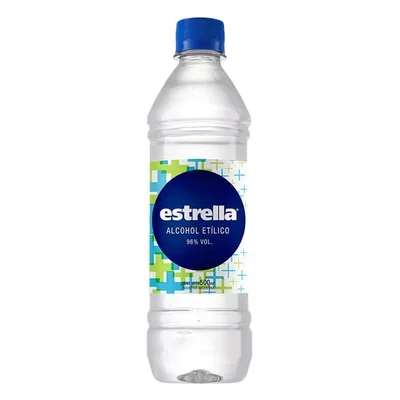 Alcohol Estrella 96% - 1 lts