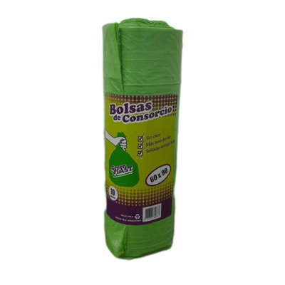 Bolsa Consorcio Verde 80x110cm - 10u