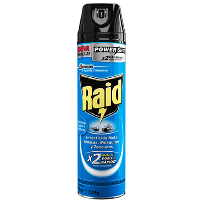 Insecticida Moscas y Mosquitos Raid Aerosol