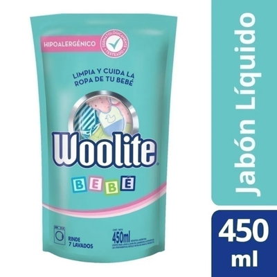 Jabon Ropa Fina Woolitte 450ml