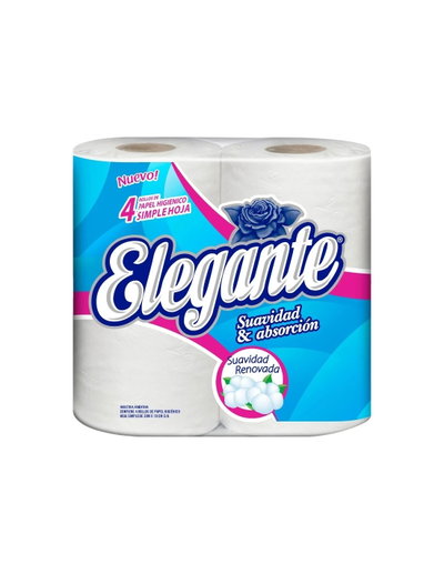 Papel Higienico h/s Elegante 4x30mts