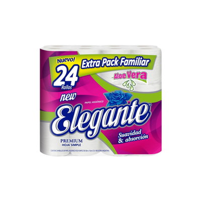 Papel Higienico h/s Elegante 24x30mts