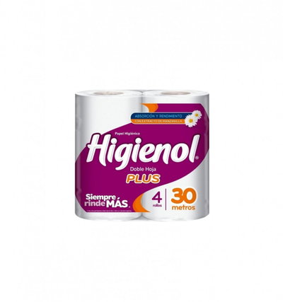 Papel Higienico d/h Higienol 4x30mts