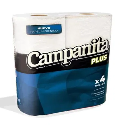 Papel Higienico h/s Campanita 4 x 30 mts
