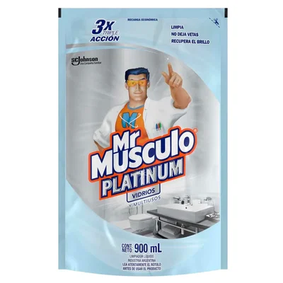 Limpiavidrios y Multiusos Mr Musculo 900ml