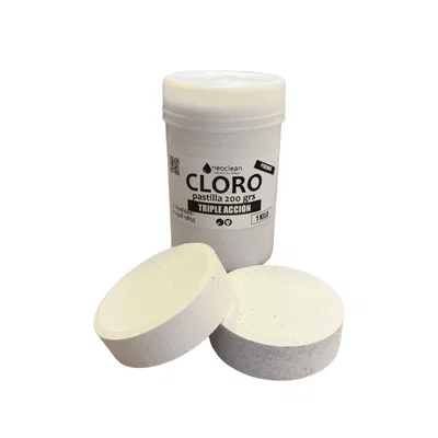 Pastillas cloro 5 x 200grs
