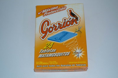 Pastilla Mosquito Gorrion x 24 un
