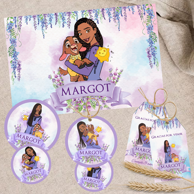 kit imprimible personalizado - WISH EL PODER DE LOS DESEOS