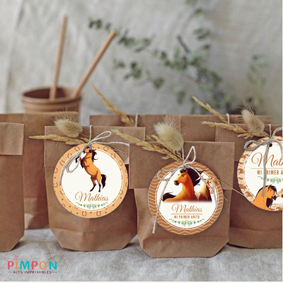 kit imprimible personalizado - SPIRIT EL CORDEL INDOMABLE