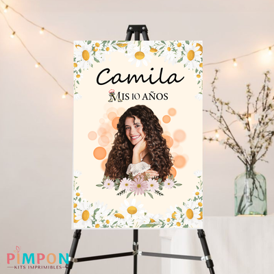 kit imprimible personalizado - MARGARITA SERIE CRIS MORENA MOD 1