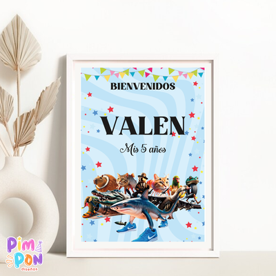 kit imprimible textos editables - ITALIAN BRAINROT