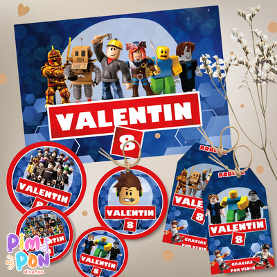 kit imprimible personalizado - ROBLOX