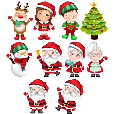 Cliparts + papeles digitales - navidad 11
