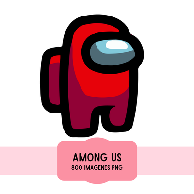 Cliparts + papeles digitales - among us