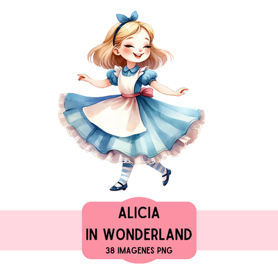 Cliparts - alicia en el pais de las maravillas