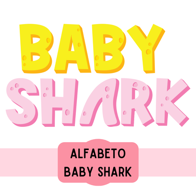 Cliparts - abecedario baby shark