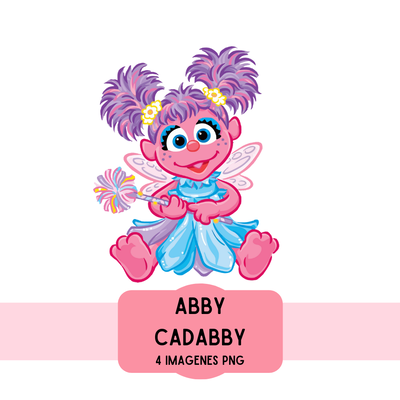 Cliparts + papeles digitales - abby cadabby