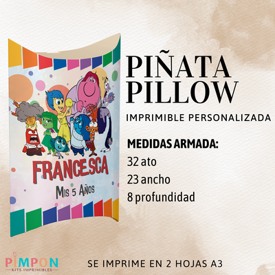 piñata imprimible - INTENSAMENTE