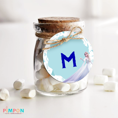 kit imprimible textos editables - PRINCESAS - FROZEN  2