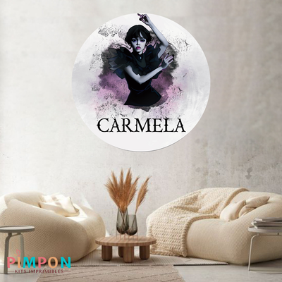 banner imprimible digital 1,20 mts -  merlina