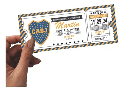 invitacion digital futbol boca juniors