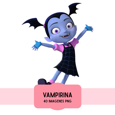 cliparts + papeles digitales - vampirina