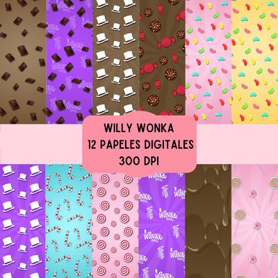 papeles digitales - willy wonka