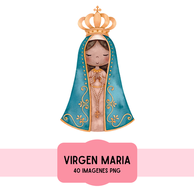 cliparts - virgen maria