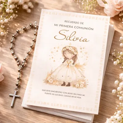 Pack x10 Estampitas comunion - bautismo - confirmacion (MODELO A ELECCIÓN)