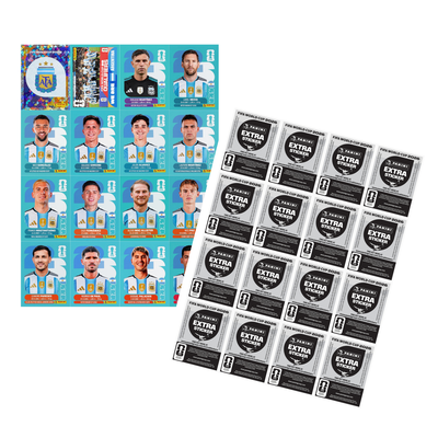 Figuritas imprimibles album mundial PANINI.