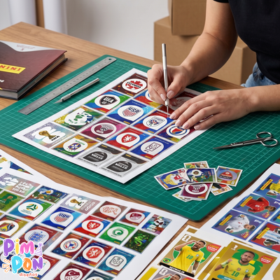 Figuritas imprimibles album mundial PANINI.