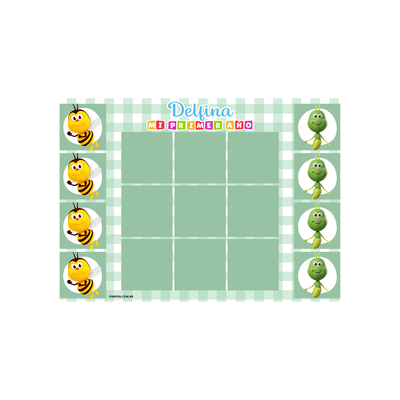 Juego imprimible - souvenir - tateti bichikids