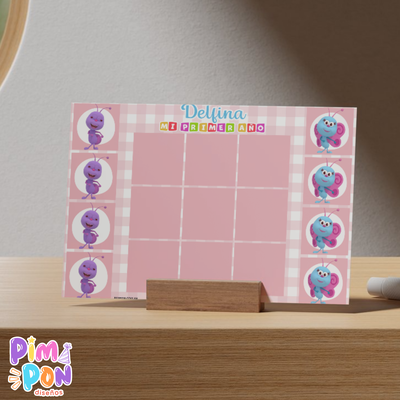 Juego imprimible - souvenir - tateti bichikids