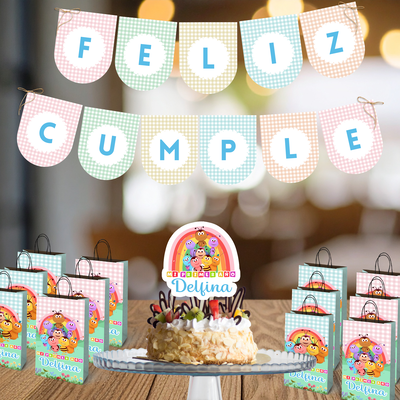 kit imprimible personalizado - bichikids