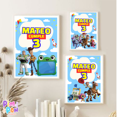 kit imprimible personalizado - toy story 5