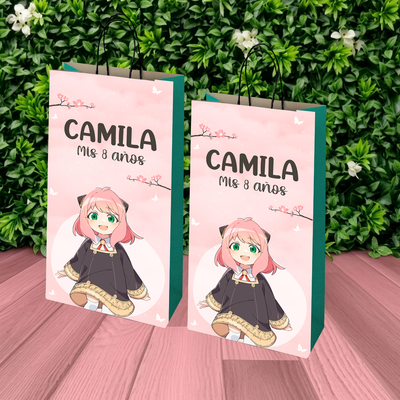 pack x 10 unidades - BOLSITAS GOLOSINAS - anya forger