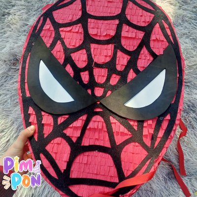 piñata artesanal - spiderman 