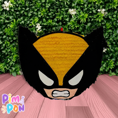 piñata artesanal - wolverine