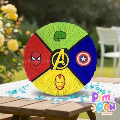 piñata artesanal - avengers
