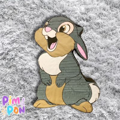 piñata artesanal - bambi conejo 2